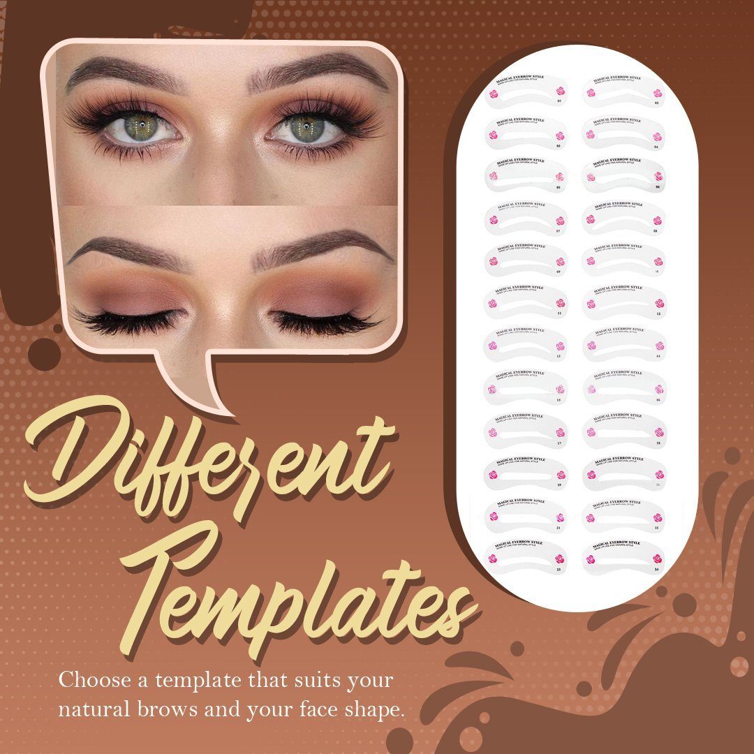 One Step Brow Stamp Shaping Kit